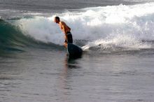 Surfers in Honolua Bay, Maui, Hawai'i, 2007.

Filename: SRM_20071217_1632587.jpg
Aperture: f/8.0
Shutter Speed: 1/1250
Body: Canon EOS 20D
Lens: Canon EF 300mm f/2.8 L IS