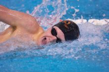 UT freshman Jim Robertson took fourth in the 500 yard freestyle with a time of 4:38.93.  The University of Texas Longhorns defeated The University of Georgia Bulldogs 157-135 on Saturday, January 12, 2008.

Filename: SRM_20080112_1205446.jpg
Aperture: f/2.8
Shutter Speed: 1/400
Body: Canon EOS-1D Mark II
Lens: Canon EF 300mm f/2.8 L IS