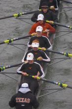 Texas' second varsity eight boat placed second with a time of 29:07.0.  The women's rowing team competed in the 2008 Fighting Nutria on Saturday, February 16, 2008.

Filename: SRM_20080216_0828129.jpg
Aperture: f/4.0
Shutter Speed: 1/800
Body: Canon EOS-1D Mark II
Lens: Canon EF 300mm f/2.8 L IS