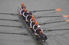 The women's rowing team competed in the 2008 Fighting Nutria on Saturday, February 16, 2008.

Filename: SRM_20080216_0830300.jpg
Aperture: f/4.0
Shutter Speed: 1/800
Body: Canon EOS-1D Mark II
Lens: Canon EF 300mm f/2.8 L IS