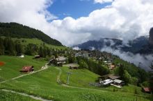 Hike from Murren, through Gimmelen, towards Schiltalp, then through Gimmelwald and back to Murren.

Filename: SRM_20080603_1025577.jpg
Aperture: f/8.0
Shutter Speed: 1/250
Body: Canon EOS-1D Mark II
Lens: Canon EF 16-35mm f/2.8 L