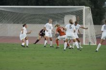 UT sophomore Niki Arlitt (#11, Forward) works towards the net.  The University of Texas women's soccer team tied 0-0 against the Texas A&M Aggies Friday night, September 27, 2008.

Filename: SRM_20080926_1906568.jpg
Aperture: f/4.0
Shutter Speed: 1/640
Body: Canon EOS-1D Mark II
Lens: Canon EF 300mm f/2.8 L IS