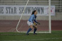 UT senior Dianna Pfenninger (#8, Goalkeeper) waits for a shot.  The University of Texas women's soccer team tied 0-0 against the Texas A&M Aggies Friday night, September 27, 2008.

Filename: SRM_20080926_1918068.jpg
Aperture: f/4.0
Shutter Speed: 1/800
Body: Canon EOS-1D Mark II
Lens: Canon EF 300mm f/2.8 L IS