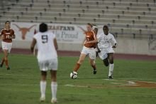 UT freshman Courtney Goodson (#7, Forward and Midfielder).  The University of Texas women's soccer team tied 0-0 against the Texas A&M Aggies Friday night, September 27, 2008.

Filename: SRM_20080926_1924204.jpg
Aperture: f/4.0
Shutter Speed: 1/640
Body: Canon EOS-1D Mark II
Lens: Canon EF 300mm f/2.8 L IS