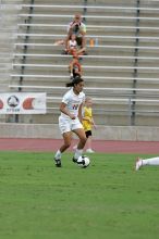 UT senior Stephanie Logterman (#10, Defender) in the second half.  The University of Texas women's soccer team won 2-1 against the Iowa State Cyclones Sunday afternoon, October 5, 2008.

Filename: SRM_20081005_13253489.jpg
Aperture: f/5.6
Shutter Speed: 1/1600
Body: Canon EOS-1D Mark II
Lens: Canon EF 300mm f/2.8 L IS