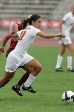 UT senior Stephanie Logterman (#10, Defender) in the second half.  The University of Texas women's soccer team won 2-1 against the Iowa State Cyclones Sunday afternoon, October 5, 2008.

Filename: SRM_20081005_13340897.jpg
Aperture: f/5.6
Shutter Speed: 1/1250
Body: Canon EOS-1D Mark II
Lens: Canon EF 300mm f/2.8 L IS