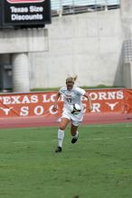 UT sophomore Kate Nicholson (#17, Forward and Midfielder) in the second half.  The University of Texas women's soccer team won 2-1 against the Iowa State Cyclones Sunday afternoon, October 5, 2008.

Filename: SRM_20081005_13365610.jpg
Aperture: f/5.6
Shutter Speed: 1/2500
Body: Canon EOS-1D Mark II
Lens: Canon EF 300mm f/2.8 L IS