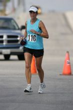 Karen Pearce placed second in her age groun at the Army Dillo half-marathon and 32K race.

Filename: SRM_20080921_1056423.jpg
Aperture: f/4.0
Shutter Speed: 1/2500
Body: Canon EOS-1D Mark II
Lens: Canon EF 300mm f/2.8 L IS