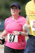 Meredith Cohen running the Army Dillo half-marathon and 32K race.

Filename: SRM_20080921_1116025.jpg
Aperture: f/4.0
Shutter Speed: 1/2000
Body: Canon EOS-1D Mark II
Lens: Canon EF 300mm f/2.8 L IS