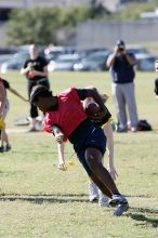 The Cheetahs (chemical engineering team) lost in the Fall 2008 UT flag football intramural championship game on November 9, 2008.

Filename: SRM_20081109_15095831.jpg
Aperture: f/5.0
Shutter Speed: 1/1250
Body: Canon EOS-1D Mark II
Lens: Canon EF 300mm f/2.8 L IS