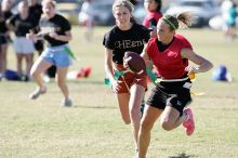 The Cheetahs (chemical engineering team) lost in the Fall 2008 UT flag football intramural championship game on November 9, 2008.

Filename: SRM_20081109_15174024.jpg
Aperture: f/4.0
Shutter Speed: 1/1600
Body: Canon EOS-1D Mark II
Lens: Canon EF 300mm f/2.8 L IS