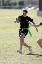 The Cheetahs (chemical engineering team) lost in the Fall 2008 UT flag football intramural championship game on November 9, 2008.

Filename: SRM_20081109_15224069.jpg
Aperture: f/4.0
Shutter Speed: 1/2000
Body: Canon EOS-1D Mark II
Lens: Canon EF 300mm f/2.8 L IS