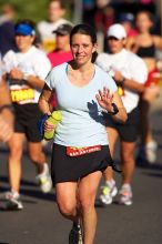 Beth Marek, bib #4236, completed the course in 3:38:21, a Boston Marathon qualifying time.  The first annual San Antonio Rock and Roll Marathon, Sunday, November 16, 2008.

Filename: SRM_20081116_09063637.jpg
Aperture: f/4.0
Shutter Speed: 1/3200
Body: Canon EOS-1D Mark II
Lens: Canon EF 300mm f/2.8 L IS