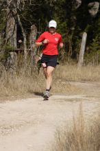 Meredith Terranova placed second overall in the 50K at the Bandera 25K, 50K, and 100K trail race in Bandera, TX on Saturday, January 10, 2009.

Filename: SRM_20090110_12421824.jpg
Aperture: f/5.6
Shutter Speed: 1/640
Body: Canon EOS-1D Mark II
Lens: Canon EF 300mm f/2.8 L IS