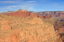 Hike down the South Kaibab trail, backpacking the Grand Canyon with Beth, Thursday, January 1, 2009.

Filename: SRM_20090101_14155535.jpg
Aperture: f/16.0
Shutter Speed: 1/100
Body: Canon EOS-1D Mark II
Lens: Canon EF 16-35mm f/2.8 L