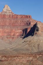 Hike down the South Kaibab trail, backpacking the Grand Canyon with Beth, Thursday, January 1, 2009.

Filename: SRM_20090101_15392388.jpg
Aperture: f/13.0
Shutter Speed: 1/500
Body: Canon EOS-1D Mark II
Lens: Canon EF 100-400mm f/4.5-5.6 L IS USM