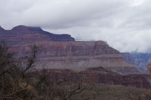 Hiking up the Bright Angel trail from Bright Angel campground to Indian Garden campground, while backpacking the Grand Canyon with Beth, Saturday, January 3, 2009.

Filename: SRM_20090103_15460428.JPG
Aperture: f/11.0
Shutter Speed: 1/25
Body: Canon EOS-1D Mark II
Lens: Canon EF 100-400mm f/4.5-5.6 L IS USM