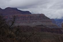 Hiking up the Bright Angel trail from Bright Angel campground to Indian Garden campground, while backpacking the Grand Canyon with Beth, Saturday, January 3, 2009.

Filename: SRM_20090103_15462229.JPG
Aperture: f/11.0
Shutter Speed: 1/80
Body: Canon EOS-1D Mark II
Lens: Canon EF 100-400mm f/4.5-5.6 L IS USM