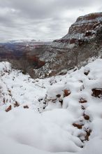 Hike up the Bright Angel trail from Indian Gardens campground, while backpacking the Grand Canyon, on Sunday, January 4, 2009.

Filename: SRM_20090104_10470704.JPG
Aperture: f/11.0
Shutter Speed: 1/60
Body: Canon EOS-1D Mark II
Lens: Canon EF 16-35mm f/2.8 L