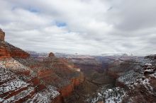 Hike up the Bright Angel trail from Indian Gardens campground, while backpacking the Grand Canyon, on Sunday, January 4, 2009.

Filename: SRM_20090104_10535307.JPG
Aperture: f/11.0
Shutter Speed: 1/80
Body: Canon EOS-1D Mark II
Lens: Canon EF 16-35mm f/2.8 L