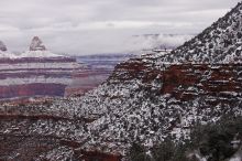 Hike up the Bright Angel trail from Indian Gardens campground, while backpacking the Grand Canyon, on Sunday, January 4, 2009.

Filename: SRM_20090104_11210725.JPG
Aperture: f/11.0
Shutter Speed: 1/320
Body: Canon EOS-1D Mark II
Lens: Canon EF 100-400mm f/4.5-5.6 L IS USM