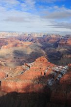 The Grand Canyon from the scenic view, south rim, on Sunday, January 4, 2009.

Filename: SRM_20090104_14254792.JPG
Aperture: f/16.0
Shutter Speed: 1/30
Body: Canon EOS-1D Mark II
Lens: Canon EF 16-35mm f/2.8 L