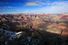 The Grand Canyon from the scenic view, south rim, on Sunday, January 4, 2009.

Filename: SRM_20090104_14293194.JPG
Aperture: f/16.0
Shutter Speed: 1/30
Body: Canon EOS-1D Mark II
Lens: Canon EF 16-35mm f/2.8 L