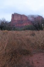 View from behind our bed and breakfast in Sedona, after backpacking the Grand Canyon, Sunday, January 4, 2009.

Filename: SRM_20090104_17393226.JPG
Aperture: f/16.0
Shutter Speed: 371/10
Body: Canon EOS-1D Mark II
Lens: Canon EF 16-35mm f/2.8 L