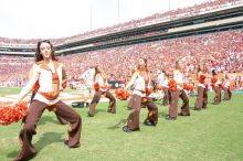 The University of Texas football team defeated the Arkansas Razorbacks with a score of 52-10 in Austin, TX on Saturday, September 27, 2008.

Filename: SRM_20080927_14530476.jpg
Aperture: f/8.0
Shutter Speed: 1/250
Body: Canon EOS DIGITAL REBEL
Lens: Canon EF 16-35mm f/2.8 L