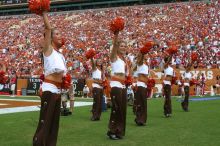 The University of Texas football team defeated the Arkansas Razorbacks with a score of 52-10 in Austin, TX on Saturday, September 27, 2008.

Filename: SRM_20080927_14531678.jpg
Aperture: f/8.0
Shutter Speed: 1/640
Body: Canon EOS DIGITAL REBEL
Lens: Canon EF 16-35mm f/2.8 L