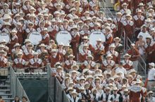 The University of Texas football team defeated the Arkansas Razorbacks with a score of 52-10 in Austin, TX on Saturday, September 27, 2008.

Filename: SRM_20080927_17423624.jpg
Aperture: f/5.6
Shutter Speed: 1/800
Body: Canon EOS-1D Mark II
Lens: Canon EF 300mm f/2.8 L IS