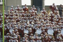 The University of Texas football team defeated the Arkansas Razorbacks with a score of 52-10 in Austin, TX on Saturday, September 27, 2008.

Filename: SRM_20080927_17423827.jpg
Aperture: f/5.6
Shutter Speed: 1/1000
Body: Canon EOS-1D Mark II
Lens: Canon EF 300mm f/2.8 L IS