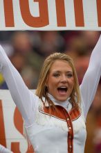 The University of Texas, Austin played Texas A&M in football at Kyle Field, College Station, on November 23, 2007.  UT lost to the Aggies, 30 to 38.

Filename: SRM_20071123_1645142.jpg
Aperture: f/5.6
Shutter Speed: 1/1000
Body: Canon EOS-1D Mark II
Lens: Canon EF 300mm f/2.8 L IS