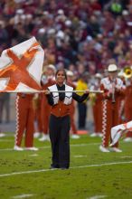 The University of Texas, Austin played Texas A&M in football at Kyle Field, College Station, on November 23, 2007.  UT lost to the Aggies, 30 to 38.

Filename: SRM_20071123_1723205.jpg
Aperture: f/2.8
Shutter Speed: 1/1000
Body: Canon EOS-1D Mark II
Lens: Canon EF 300mm f/2.8 L IS