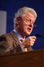 Former President Bill Clinton speaking at the CGIU meeting.  Day one of the 2nd Annual Clinton Global Initiative University (CGIU) meeting was held at The University of Texas at Austin, Friday, February 13, 2009.

Filename: SRM_20090213_16221568.jpg
Aperture: f/2.8
Shutter Speed: 1/320
Body: Canon EOS 20D
Lens: Canon EF 300mm f/2.8 L IS