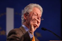 Former President Bill Clinton speaking at the CGIU meeting. Day one of the 2nd Annual Clinton Global Initiative University (CGIU) meeting was held at The University of Texas at Austin, Friday, February 13, 2009. Former President Bill Clinton speaking at the CGIU meeting. Day one of the 2nd Annual Clinton Global Initiative University (CGIU) meeting was held at The University of Texas at Austin, Friday, February 13, 2009.