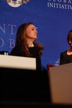 Natalie Portman spoke about micro-loans, especially for women to start their own businesses, in poor and developing countries, at the opening plenary session of the CGIU meeting.  Day one of the 2nd Annual Clinton Global Initiative University (CGIU) meeting was held at The University of Texas at Austin, Friday, February 13, 2009.

Filename: SRM_20090213_16530608.jpg
Aperture: f/4.0
Shutter Speed: 1/200
Body: Canon EOS-1D Mark II
Lens: Canon EF 80-200mm f/2.8 L