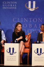 Blake Mycoskie (L), founder of TOMS shoes, Natalie Portman (C), and Mambidzeni Madzivire (R), BME graduate student at Mayo Graduate School, at the first plenary session of the CGIU meeting.  Day one of the 2nd Annual Clinton Global Initiative University (CGIU) meeting was held at The University of Texas at Austin, Friday, February 13, 2009.

Filename: SRM_20090213_17041118.jpg
Aperture: f/4.0
Shutter Speed: 1/250
Body: Canon EOS 20D
Lens: Canon EF 300mm f/2.8 L IS