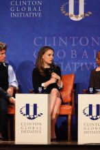 Blake Mycoskie (L), founder of TOMS shoes, Natalie Portman (C), and Mambidzeni Madzivire (R), BME graduate student at Mayo Graduate School, at the first plenary session of the CGIU meeting.  Day one of the 2nd Annual Clinton Global Initiative University (CGIU) meeting was held at The University of Texas at Austin, Friday, February 13, 2009.

Filename: SRM_20090213_17041720.jpg
Aperture: f/4.0
Shutter Speed: 1/250
Body: Canon EOS 20D
Lens: Canon EF 300mm f/2.8 L IS