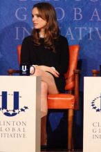 Natalie Portman spoke about micro-loans, especially for women to start their own businesses, in poor and developing countries, at the opening plenary session of the CGIU meeting.  Day one of the 2nd Annual Clinton Global Initiative University (CGIU) meeting was held at The University of Texas at Austin, Friday, February 13, 2009.

Filename: SRM_20090213_17183840.jpg
Aperture: f/5.6
Shutter Speed: 1/200
Body: Canon EOS-1D Mark II
Lens: Canon EF 300mm f/2.8 L IS