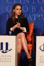 Natalie Portman spoke about micro-loans, especially for women to start their own businesses, in poor and developing countries, at the opening plenary session of the CGIU meeting.  Day one of the 2nd Annual Clinton Global Initiative University (CGIU) meeting was held at The University of Texas at Austin, Friday, February 13, 2009.

Filename: SRM_20090213_17304678.jpg
Aperture: f/5.6
Shutter Speed: 1/250
Body: Canon EOS-1D Mark II
Lens: Canon EF 300mm f/2.8 L IS