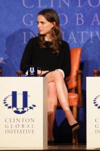 Natalie Portman spoke about micro-loans, especially for women to start their own businesses, in poor and developing countries, at the opening plenary session of the CGIU meeting.  Day one of the 2nd Annual Clinton Global Initiative University (CGIU) meeting was held at The University of Texas at Austin, Friday, February 13, 2009.

Filename: SRM_20090213_17343104.jpg
Aperture: f/5.6
Shutter Speed: 1/160
Body: Canon EOS 20D
Lens: Canon EF 300mm f/2.8 L IS