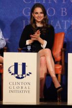 Natalie Portman spoke about micro-loans, especially for women to start their own businesses, in poor and developing countries, at the opening plenary session of the CGIU meeting.  Day one of the 2nd Annual Clinton Global Initiative University (CGIU) meeting was held at The University of Texas at Austin, Friday, February 13, 2009.

Filename: SRM_20090213_17391842.jpg
Aperture: f/5.6
Shutter Speed: 1/400
Body: Canon EOS 20D
Lens: Canon EF 300mm f/2.8 L IS