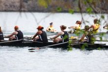 The Texas Rowing second novice eight team, with coxswain Emma Dirks, Sharon Dietz, Lucia Babar, Kait Postle, Ashley Hiatt, Andrea Janowski, Madonna Bregon, Daryn Ofczarzak and Dani Mohling, finished with a time of 7:34.5, defeating Iowa which completed the race in 7:35.6. This was the second session of the Longhorn Invitational, Saturday morning, March 21, 2009 on Lady Bird Lake.  They won a total of three races over the weekend.

Filename: SRM_20090321_09350743.jpg
Aperture: f/4.0
Shutter Speed: 1/1250
Body: Canon EOS-1D Mark II
Lens: Canon EF 300mm f/2.8 L IS