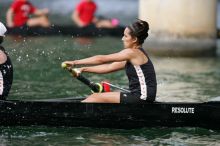 The Texas Rowing first novice eight team finished with a time of 7:51.3, losing to Wisconsin, which completed the race in 7:39.4. This was the third session of the Longhorn Invitational, Saturday afternoon, March 21, 2009 on Lady Bird Lake.

Filename: SRM_20090321_16102738.jpg
Aperture: f/4.0
Shutter Speed: 1/1000
Body: Canon EOS-1D Mark II
Lens: Canon EF 300mm f/2.8 L IS