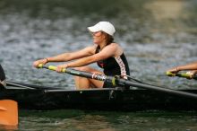 The Texas Rowing first novice eight team finished with a time of 7:51.3, losing to Wisconsin, which completed the race in 7:39.4. This was the third session of the Longhorn Invitational, Saturday afternoon, March 21, 2009 on Lady Bird Lake.

Filename: SRM_20090321_16102945.jpg
Aperture: f/4.0
Shutter Speed: 1/1000
Body: Canon EOS-1D Mark II
Lens: Canon EF 300mm f/2.8 L IS