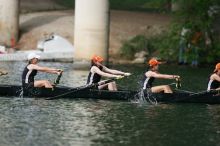 The Texas Rowing first novice eight team finished with a time of 7:51.3, losing to Wisconsin, which completed the race in 7:39.4. This was the third session of the Longhorn Invitational, Saturday afternoon, March 21, 2009 on Lady Bird Lake.

Filename: SRM_20090321_16164661.jpg
Aperture: f/4.0
Shutter Speed: 1/2000
Body: Canon EOS-1D Mark II
Lens: Canon EF 300mm f/2.8 L IS