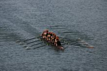 The Texas Rowing second varsity eight team finished with a time of 7:29.5, losing to Wisconsin, which completed the race in 7:15.5. This was the third session of the Longhorn Invitational, Saturday afternoon, March 21, 2009 on Lady Bird Lake.

Filename: SRM_20090321_16282424.jpg
Aperture: f/4.0
Shutter Speed: 1/6400
Body: Canon EOS-1D Mark II
Lens: Canon EF 300mm f/2.8 L IS