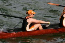 The Texas Rowing second varsity eight team finished with a time of 7:29.5, losing to Wisconsin, which completed the race in 7:15.5. This was the third session of the Longhorn Invitational, Saturday afternoon, March 21, 2009 on Lady Bird Lake.

Filename: SRM_20090321_16350477.jpg
Aperture: f/8.0
Shutter Speed: 1/1000
Body: Canon EOS-1D Mark II
Lens: Canon EF 300mm f/2.8 L IS