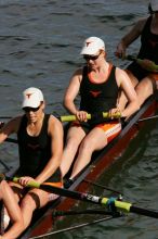 The Texas Rowing first varsity eight team, with coxswain Mary Cait McPherson, stroke Jen VanderMaarel, Felicia Izaguirre-Werner, Meg George, Nancy Arrington, Jelena Zunic, Karli Sheahan, Colleen Irby and Sara Cottingham, finished with a time of 7:09.3, losing to Wisconsin, which completed the race in 7:01.1. This was the third session of the Longhorn Invitational, Saturday afternoon, March 21, 2009 on Lady Bird Lake.

Filename: SRM_20090321_16355333.jpg
Aperture: f/8.0
Shutter Speed: 1/1000
Body: Canon EOS-1D Mark II
Lens: Canon EF 300mm f/2.8 L IS